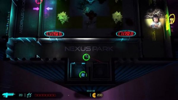 Neon chrome обзор - прохождение | Первый взгляд | BREND TV