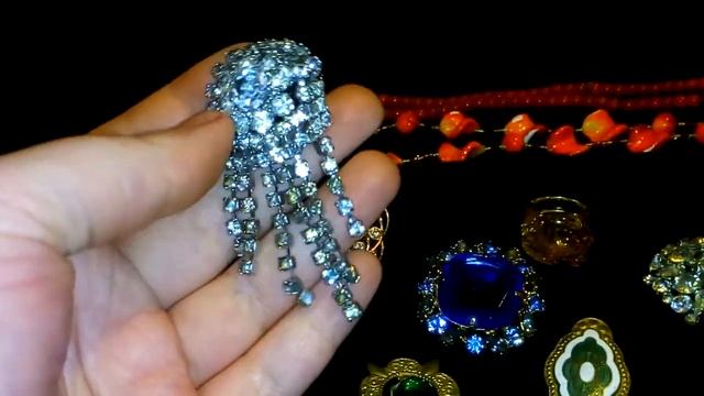 Чешская и советская бижутерия и броши с " блошки" ,обзор смотреть онлайн