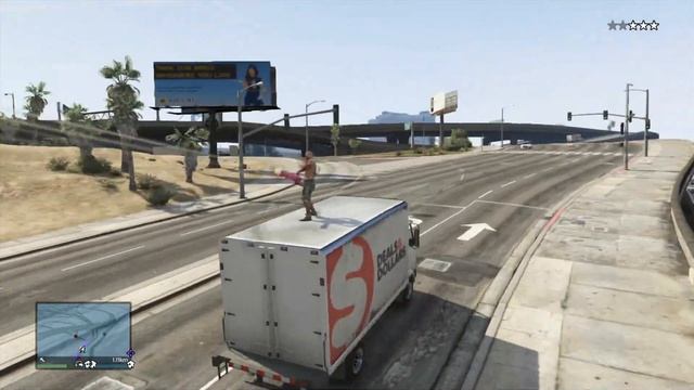 Веселимся в GTA Online #4 - СПАСАЕМСЯ В ГРУЗОВИКЕ смотреть онлайн