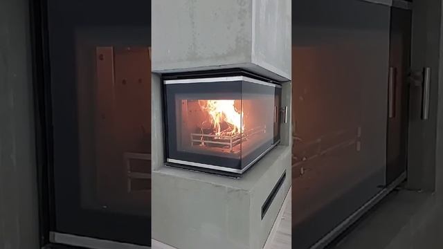 Камінна топка KAWMET W16 з лівим боковим склом без рами (13.5 kW) #kawmet #каміни #камінильвів смотреть онлайн