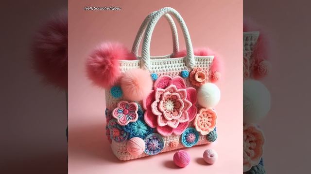 beautiful crochet tote bag ideas 🧶 AI Images crochet pattern 🧶 easy crochet bag for beginners 🧶 смотреть онлайн