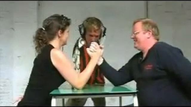 Mixed Armwrestling Match
