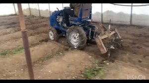 САМОДЕЛЬНЫЙ МИНИ ТРАКТОР 4x4 С ВОМ