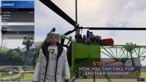 How to Spawn UNLIMITED Sparrow Helicopters | GTA 5 ONLINE