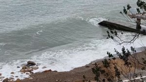 КРАСИВАЯ МУЗЫКА🎤🎼🎹🎶 И ВЕЛИКОЛЕПНОЕ МОРЕ. ЯЛТА. ЯНВАРЬ - 2025 ГОД.