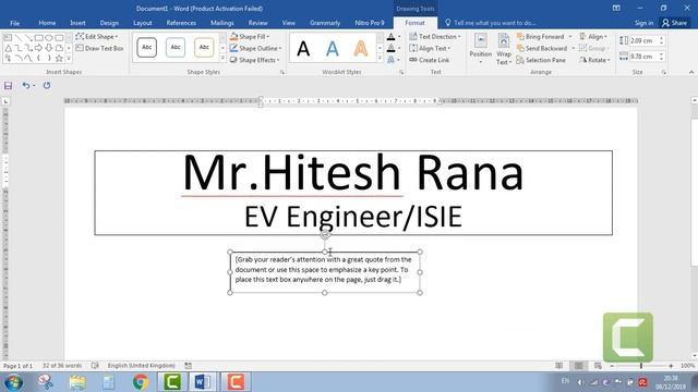 Nameplate Paper design for Conference meetings смотреть онлайн