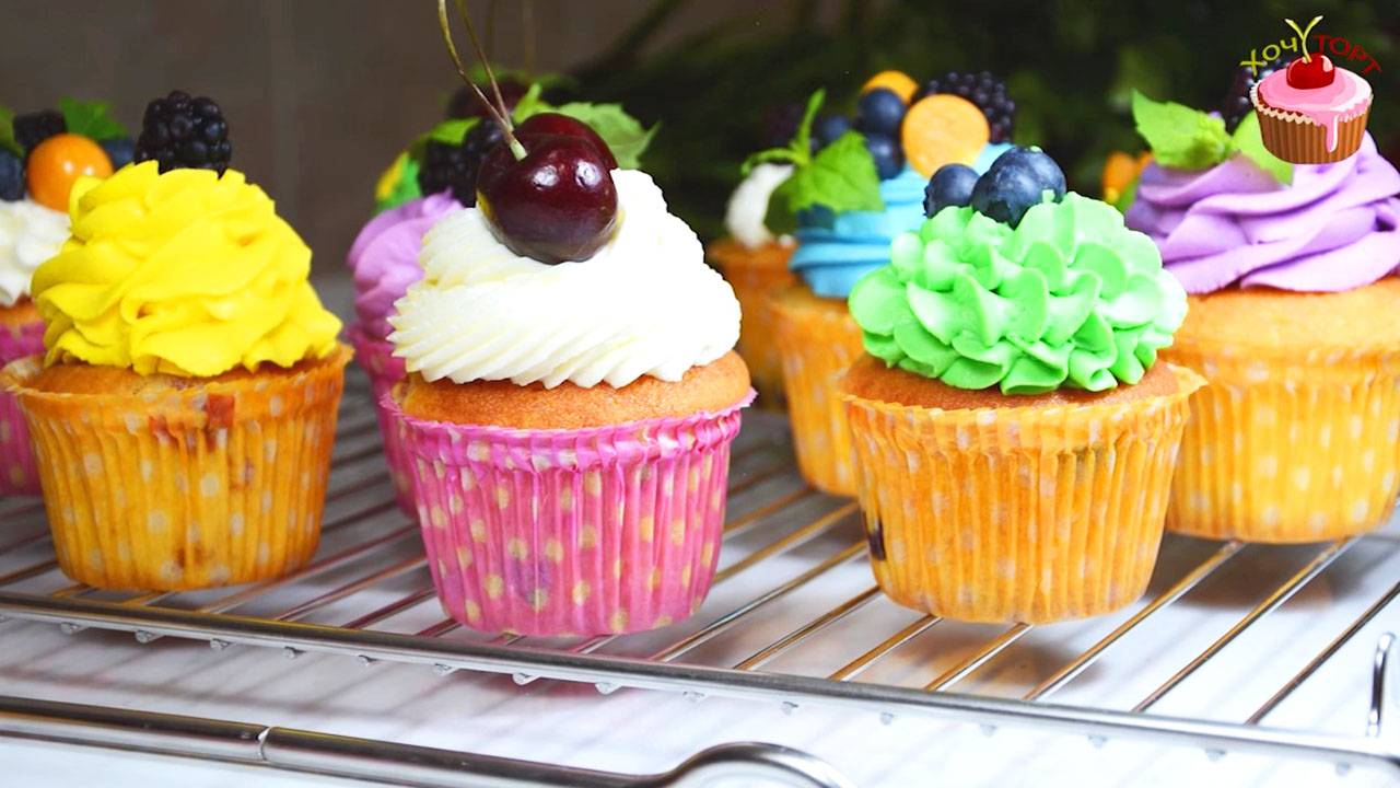 🎉 ЭТИ капкейки ВЗОРВУТ Ваш стол! Ягодная нежность, ваниль и идеальный крем! 🧁🍓 смотреть онлайн