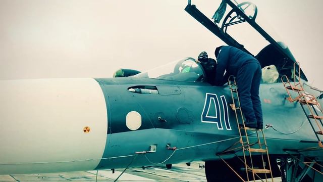 День открытых дверей -- НИТКА -- пгт.Новофедоровка -- Су -30СМ, Су -24 (6.02.20) Крым