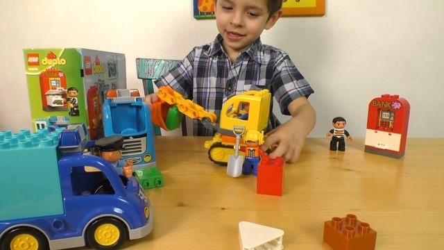 Lego Duplo  полицейский патруль. Конструктор Lego Duplo 10809