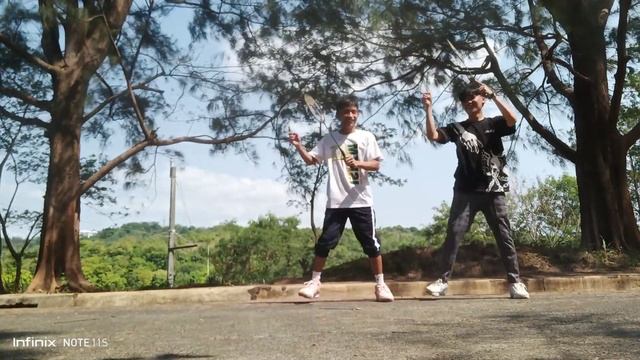 FINAL PROJECT IN PE (BASIC SKILLS OF BADMINTON) -CAUILAN MARNIX E -SALIMBAGAT JOHNREY J
