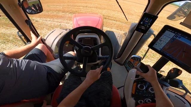 POV/Gopro Case IH Magnum 340 CVX + Amazone Catros XL 6003-2TS смотреть онлайн