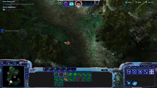 StarCraft 2 Wings of Liberty Campaign (Protoss Edition) Mission 9a - Safe Haven смотреть онлайн
