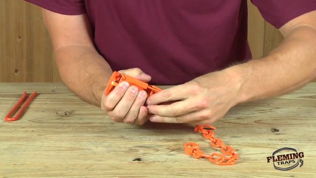 Fleming Dog Proof Raccoon Trap - Orange смотреть онлайн