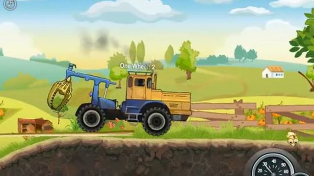 Мультик машинки Трактор К700 крушит все на своем пути. Cartoon cars tractor crushes everything i смотреть онлайн