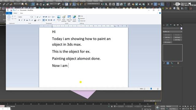 3ds Max Object Painting | Edit poly Object Painting | Modelling Object смотреть онлайн