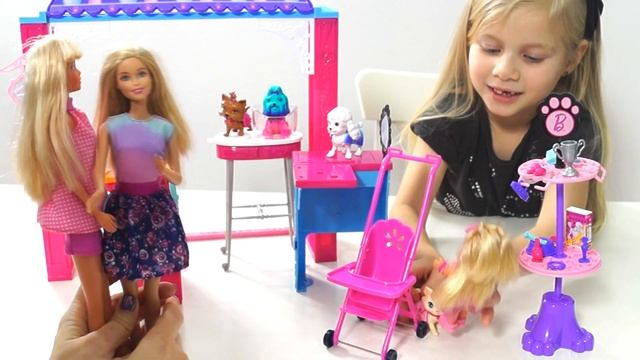 Барби игры! Идем в Зоомагазин! Малинка ТВ смотреть онлайн
