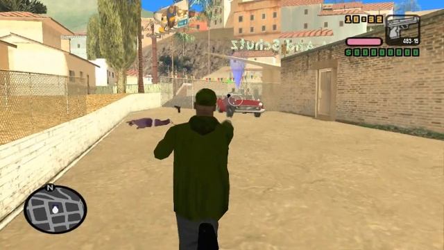 GTA: San Andreas Stories - Misión #4 El Coche Robado (Loquendo) смотреть онлайн
