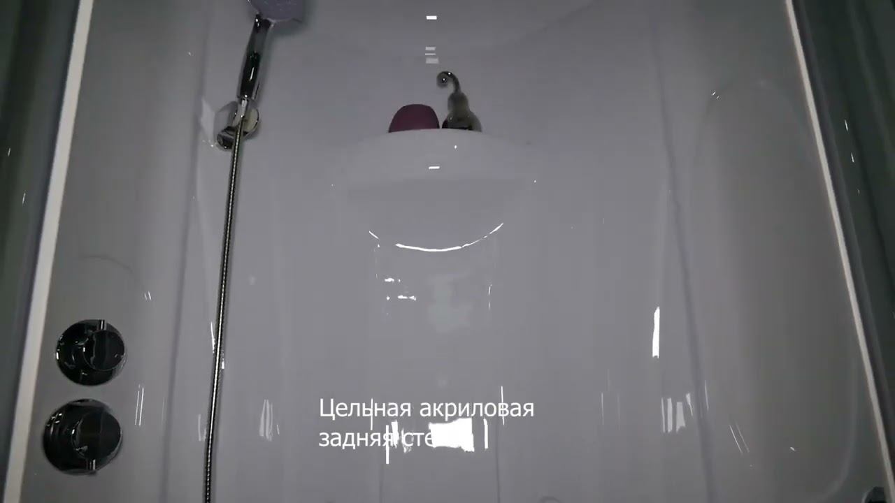 Обзор на душевую кабину Royal Bath RB90BK1 T смотреть онлайн