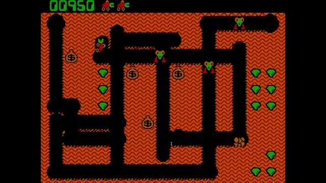 Digger 1983 - MS-DOS Game Review смотреть онлайн