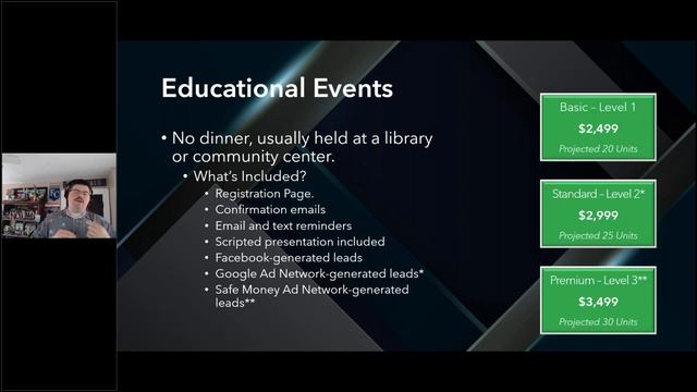 Safe Money Events: Fresh Options From Your All-in-one Seminar Solution
