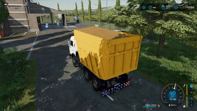 Обзор мода Камаз 65111 Самосвал. Для Farming Simulator 22