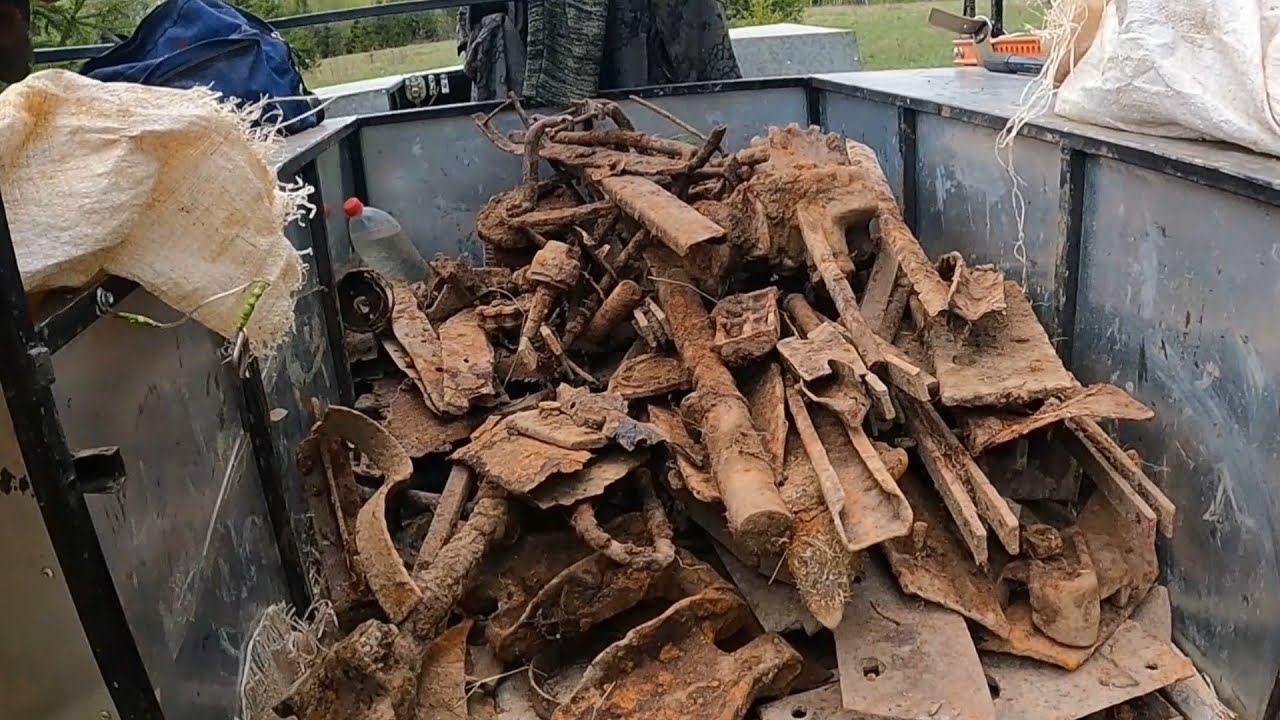 Набили каракат литыми плюшками.Металлокоп на каракате. смотреть онлайн