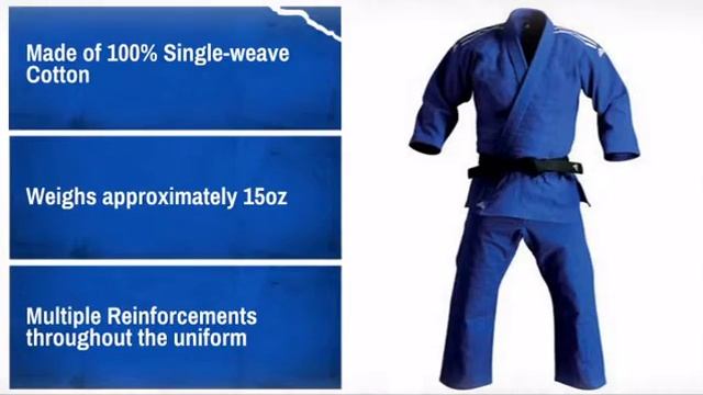 Adidas Jiu-Jitsu Training Gi - 100% Cotton - Single Weave - MAEQD.com смотреть онлайн