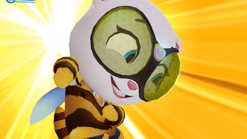 Мультик для детей - Анджела Королева пчёл Talking Tom Hero Dash смотреть онлайн