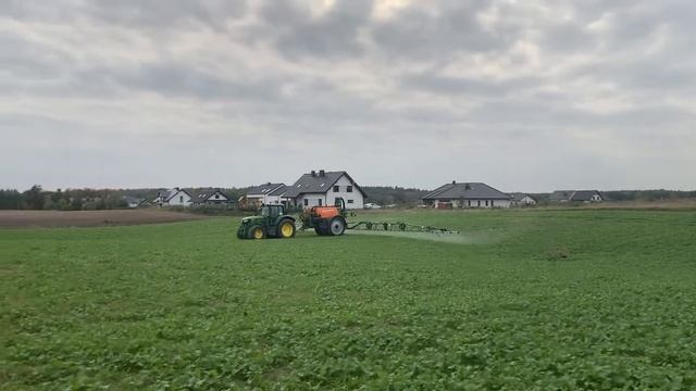 John deere 6120m + amazone ug3000 смотреть онлайн