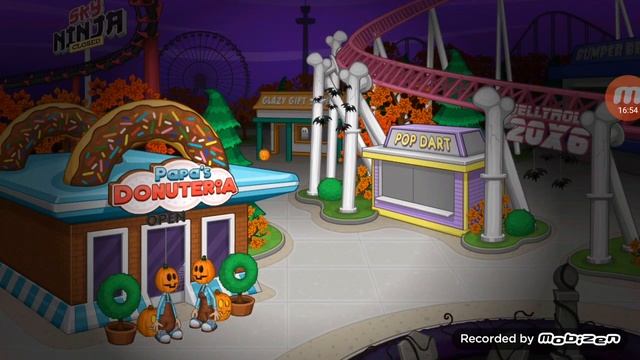 Papa's Donuteria To Go! #6: Spooky Donuts смотреть онлайн