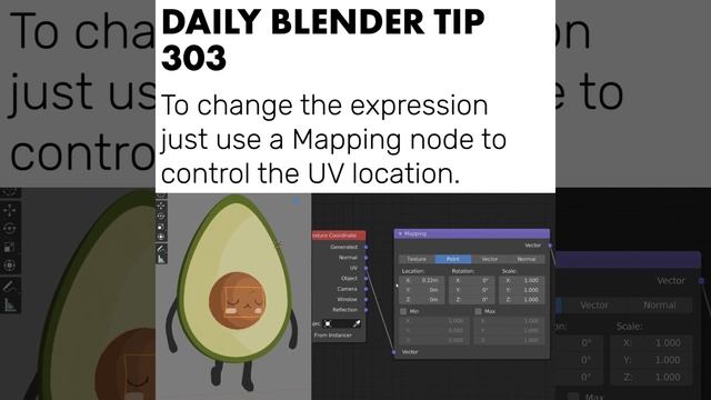 Daily Blender Tip 303 - Facial Expressions (Blender 2.8) смотреть онлайн