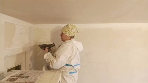 Трещины на потолке, как шпаклевать