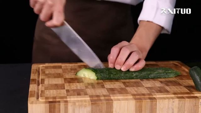 Кухонный нож из дамасской стали XITUO. Ножи на Алиэкспресс. смотреть онлайн