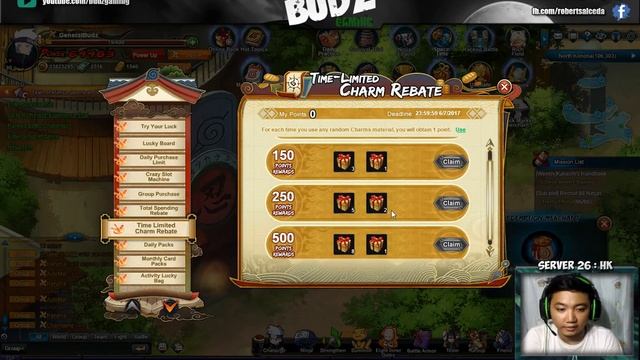 MINATO IN LUCKY NINJA PACK, CHARM REBATE & WISH A CAVE KEY - NARUTO ONLINE смотреть онлайн