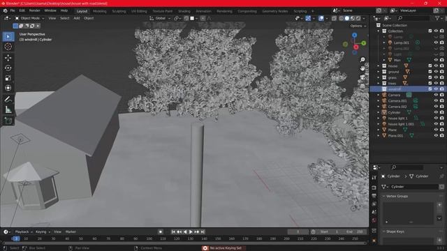 Blender ASMR - 3D Modeling time-lapse of an Atmospheric Scene - No talking смотреть онлайн
