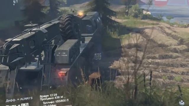 Игра Spintires|Спасательная миссия провалена смотреть онлайн