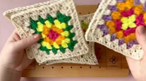 Блокатор квадратов, доска для вязания