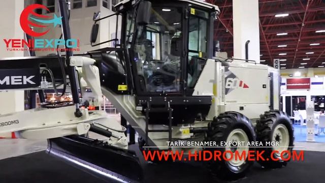 Incredible Earth Moving Equipment from HiDROMEK, at the Antalya Construction Show 2018 Exporters смотреть онлайн
