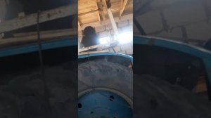 установка большой кабины  юмз . на нижней части от малой кабины .