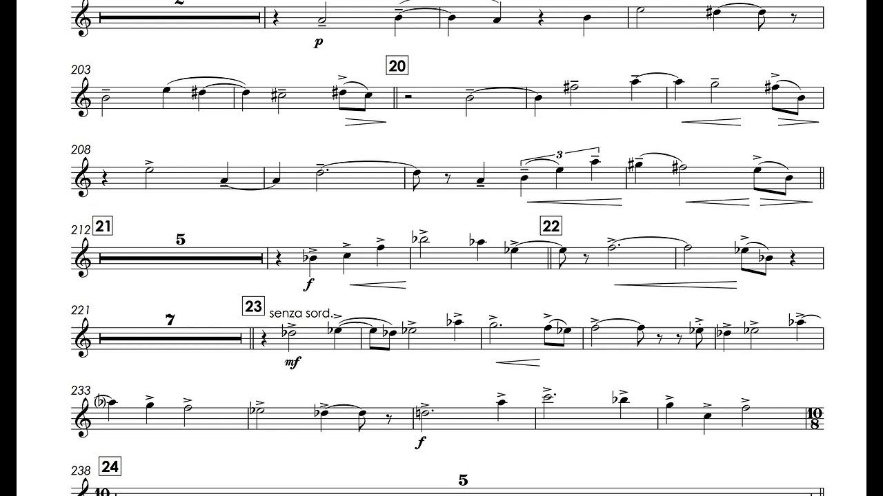 Krasotov, Alexander - Symphony - Concerto N.1 - Timofei Dokshizer trumpet