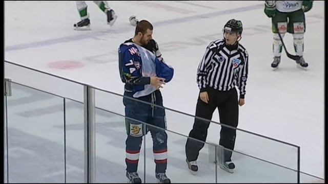 Бой КХЛ: Сентюрин VS Сопел / KHL Fight: Sentyurin VS Sopel