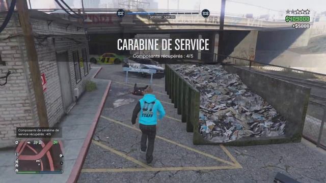M16 (Carabine de service) - GTA Online смотреть онлайн