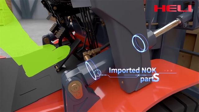 New H2000 series 1-3.5t internal combustion forklift truck. смотреть онлайн