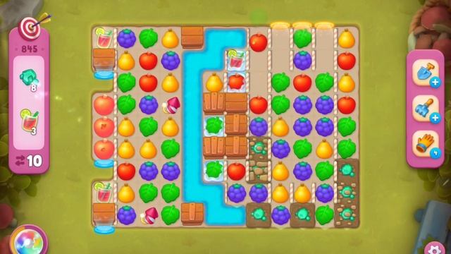 Gardenscapes Levels 840-849  Walkthrough (ios, Android)