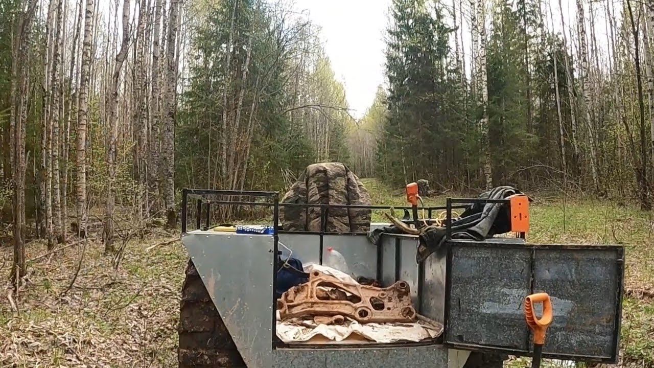 НА КАРАКАТЕ ПО СТАРЫМ ДЕЛЯНКАМ!!!МЕТАЛЛОКОП. смотреть онлайн