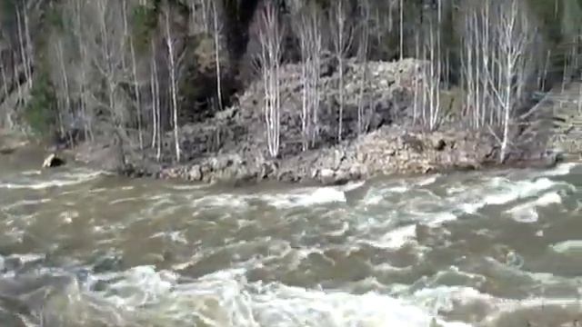 р. Малый Инзер (порог Айгир) - 03.05.2015 г. смотреть онлайн