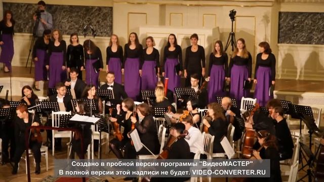 08 09 16 Капелла, выход хора lauda на сцену смотреть онлайн