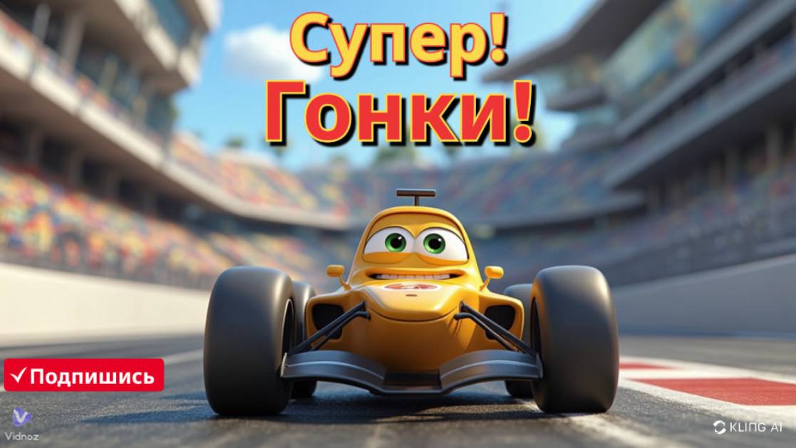 "Гоночные Машинки на Трассе 🚗💨 Весёлые Гонки для Детей 👶 Видео с Машинками!" смотреть онлайн