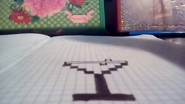 Рисунки по клеточкам #1 бокал смотреть онлайн