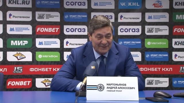 Пресс-конференция после матча «Металлург» - «Сибирь». Прямой эфир смотреть онлайн